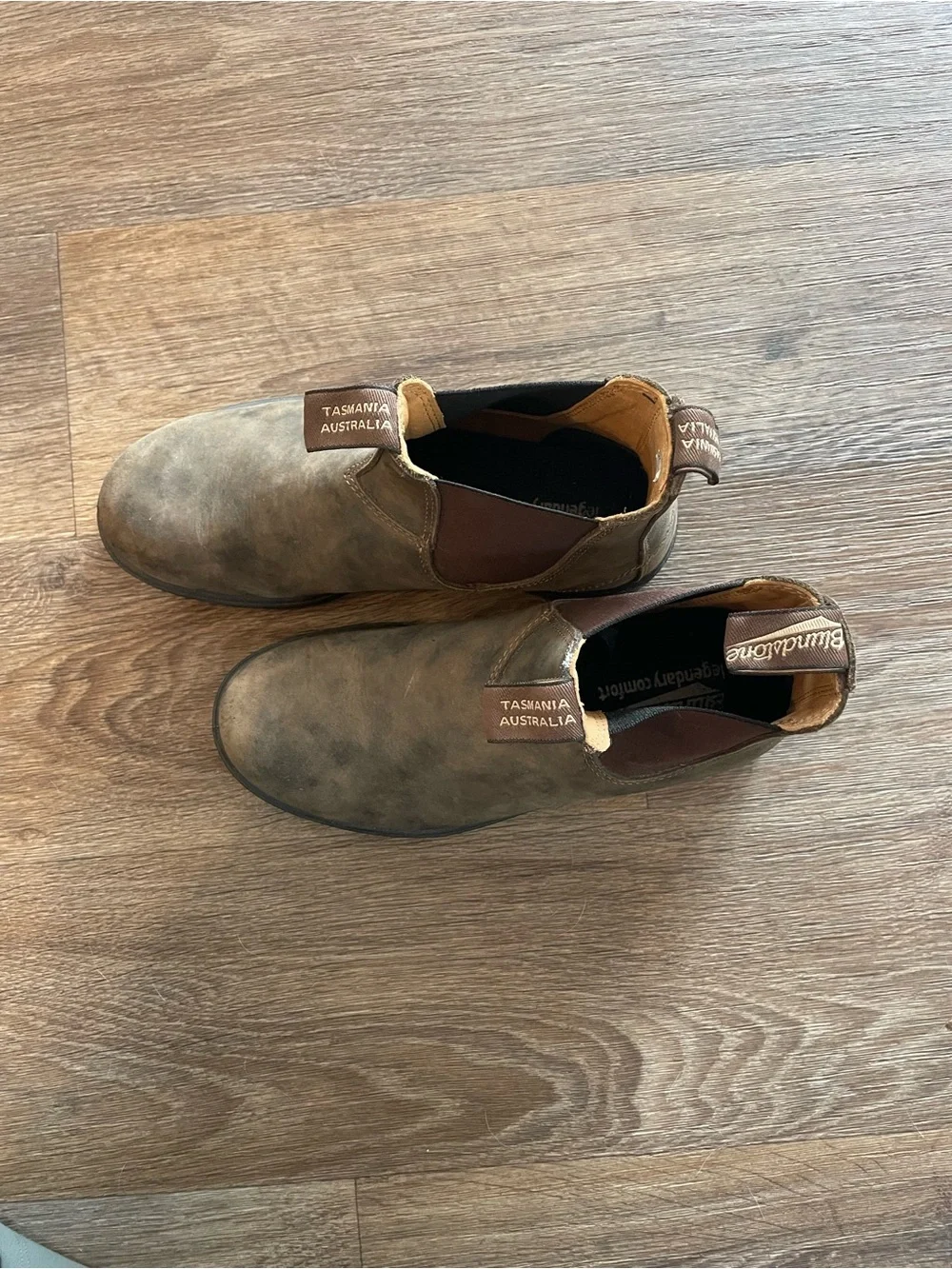 Blundstone Men’s Olive/Brown Chukka Work Boots